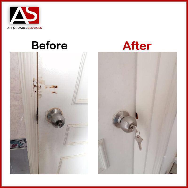 Door Knob Replacement At Lorong Mydin