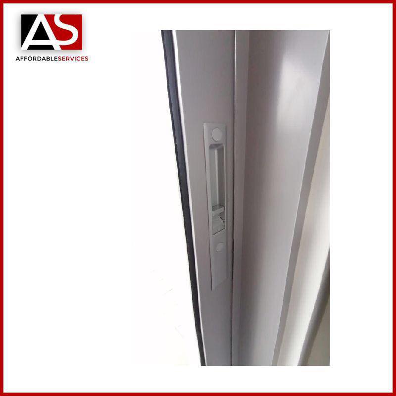 Sliding Door Lock Installation