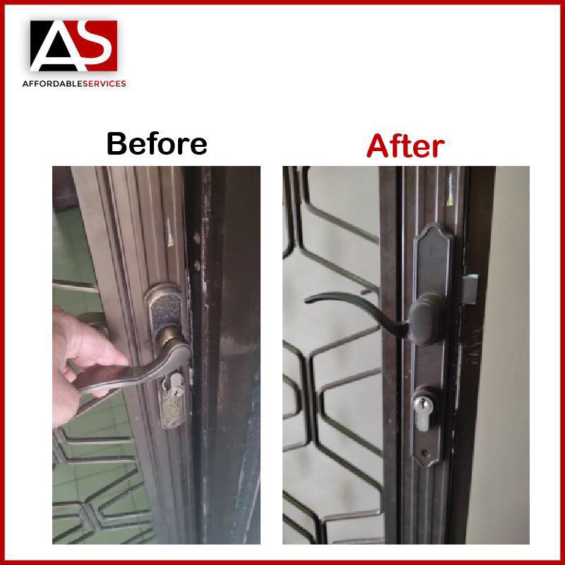 Metal Gate Lock Replacement At Bayshore Road - Affordable Door Repair