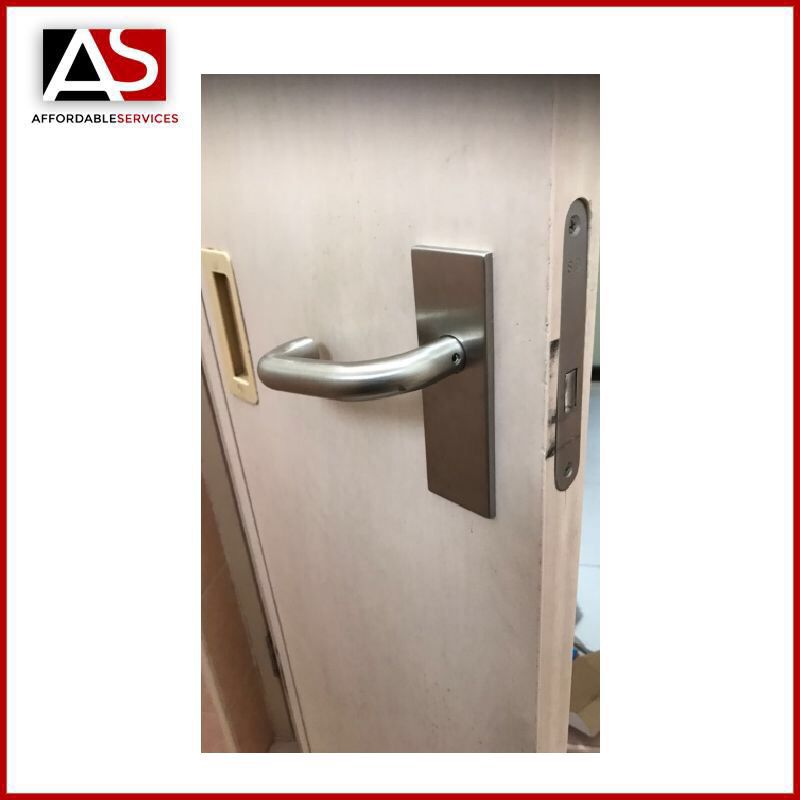 Remove Toilet Door Handle